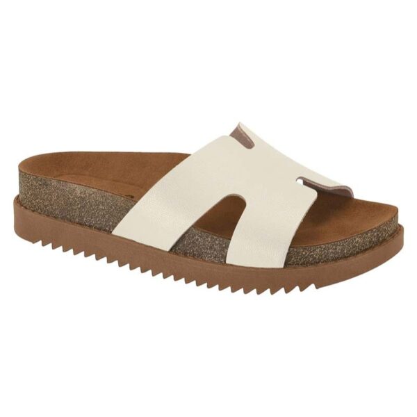 Papete Feminina Branco Off