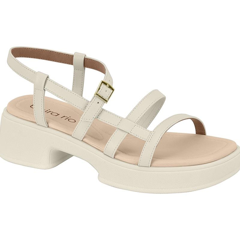 Sandália Feminina Flatform Napa - Beira Rio