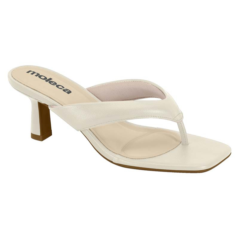 Sandália Tamanco Entrada Livre Salto Fino Moleca - Imagem 2