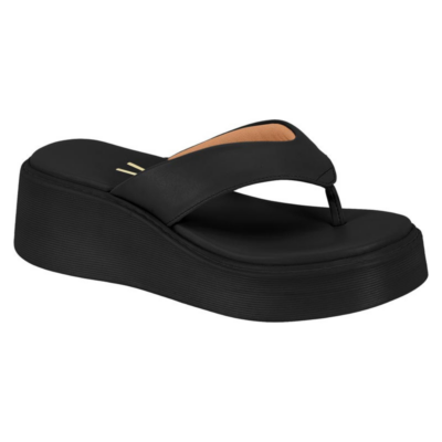 Sandália Flatform strech Vizzano