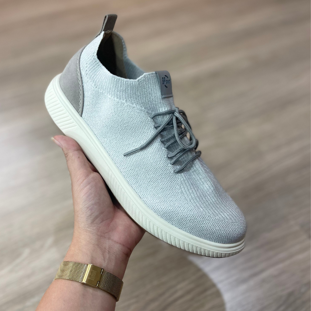 Sapatênis Material Respirável Camurça Cadarço BRsport