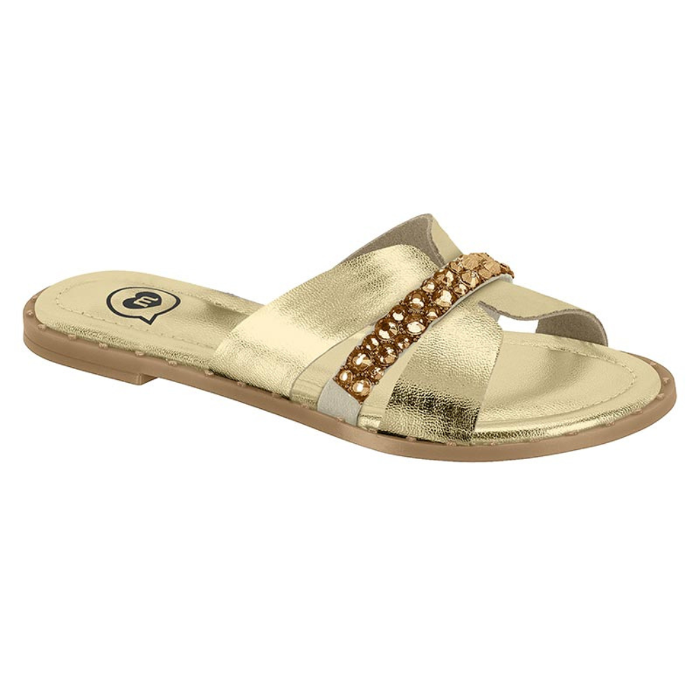 Rasteira Infantil Feminina Entrada Livre Brilho Molekinha 