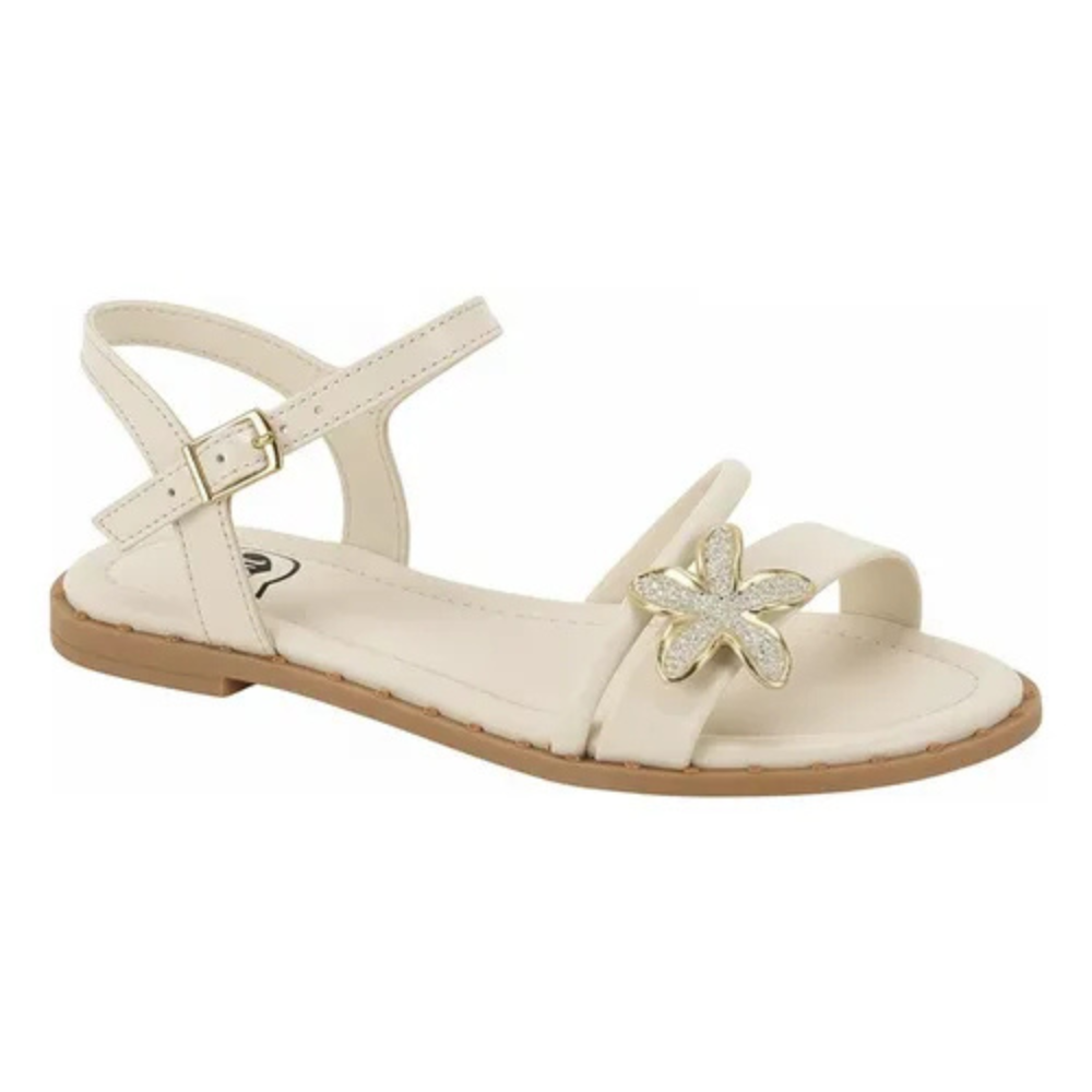 Rasteira Infantil Feminina Flor Molekinha