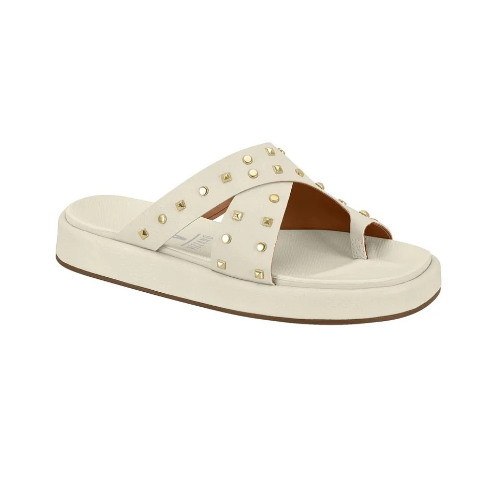 Papete Feminina Dedo Tachas VIZZANO - Imagem 3