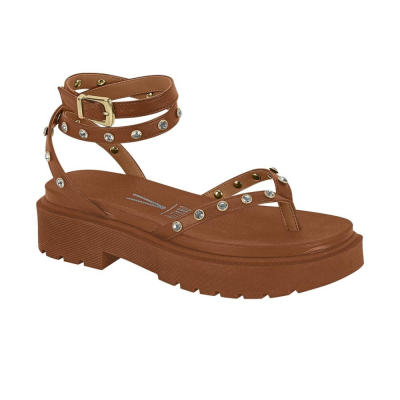 Papete Dedo Feminina Amarração Brilho VIZZANO