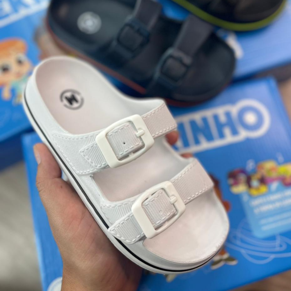 Chinelo Infantil Masculino Fivela Molekinho